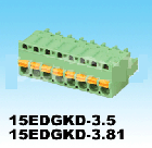 插拔式接線(xiàn)端子15EDGKD-3.5~3.81