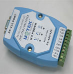 徽亞智能 UT-501無源光電隔離RS-232到RS-485/RS-422轉(zhuǎn)換器