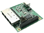 科洛理思   JetCard 2105/2105w 5口10/100Mbps PCI-104嵌入式交換機主板