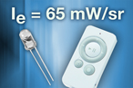 Vishay 的新型 3mm 紅外發(fā)射器的性能趕超 5mm 發(fā)射器