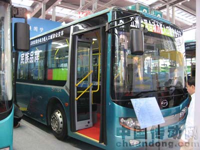 weinview產(chǎn)品應用于混合動力公交車