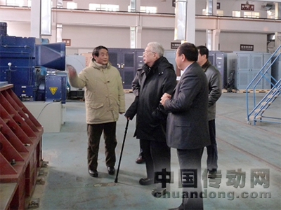原國家機械部副部長陸燕蓀蒞臨九洲電氣參觀指導(dǎo)