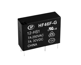 宏發(fā)電聲 超小型中功率繼電器HF46F-G