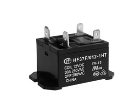 宏發(fā)電聲 小型大功率繼電器 HF37F