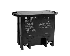 宏發(fā)電聲 小型大功率繼電器 HF116F-3