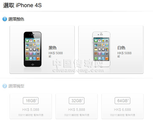 iPhone4S“港行”4日在香港接受網(wǎng)上預(yù)購(gòu)