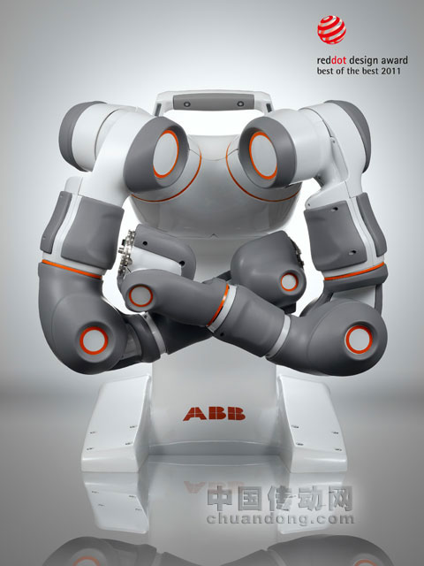 ABB機器人榮獲2011年紅點設(shè)計大獎