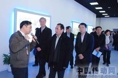 上海市金山區(qū)黨政代表團(tuán)來訪中控 