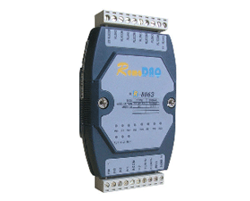 集智達 RemoDAQ-8063/8063+ 8路隔離數(shù)字量輸入/3路繼電器輸出模塊