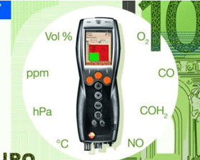鍋爐燃燒效率分析儀 testo 330 LL 煥新登場
