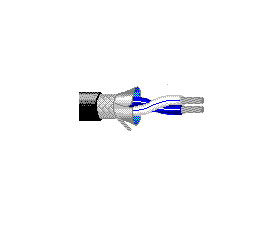 RS-485電纜1x2x1.5mm2雙層屏蔽電纜V-5540型